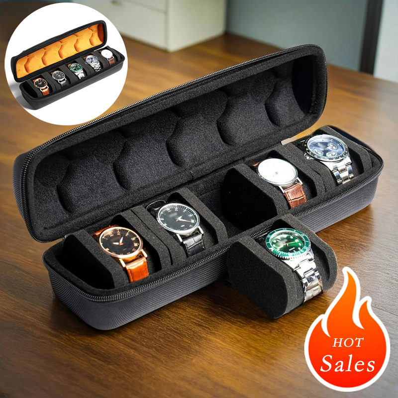 Men Accessories Organiser - Watch Box Organizer for Men,Watch Travel
