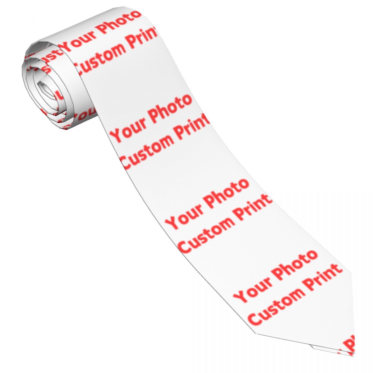 Men Accessories Photos - Mens Tie Your Photo Custom Print