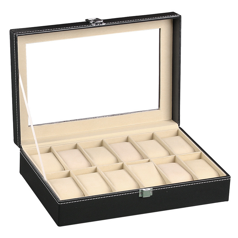 Men Accessories Organiser - Watch Display Case For Men PU