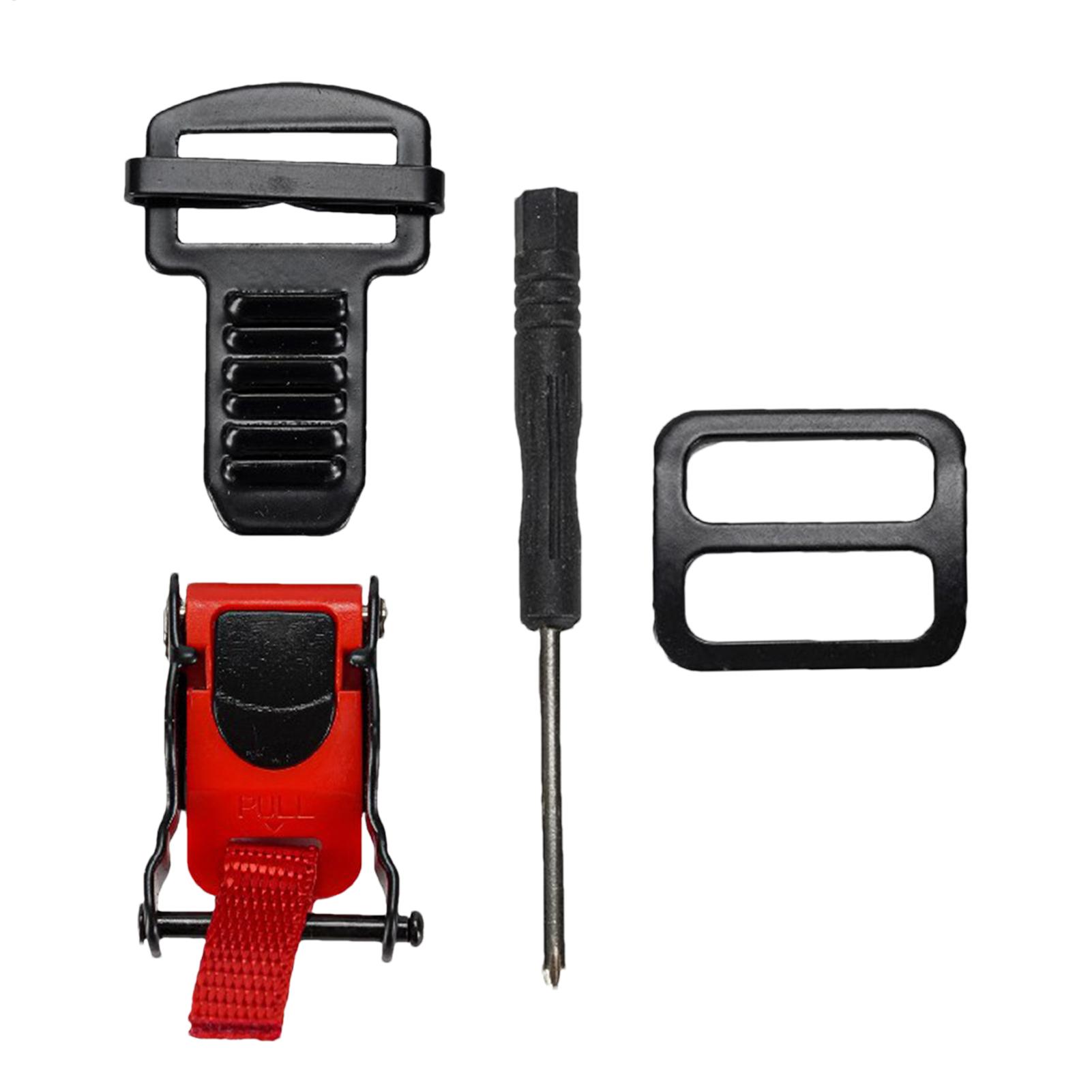 Men Accessories To Wear - Motorcycle Helmets Quick Release Buckle Double