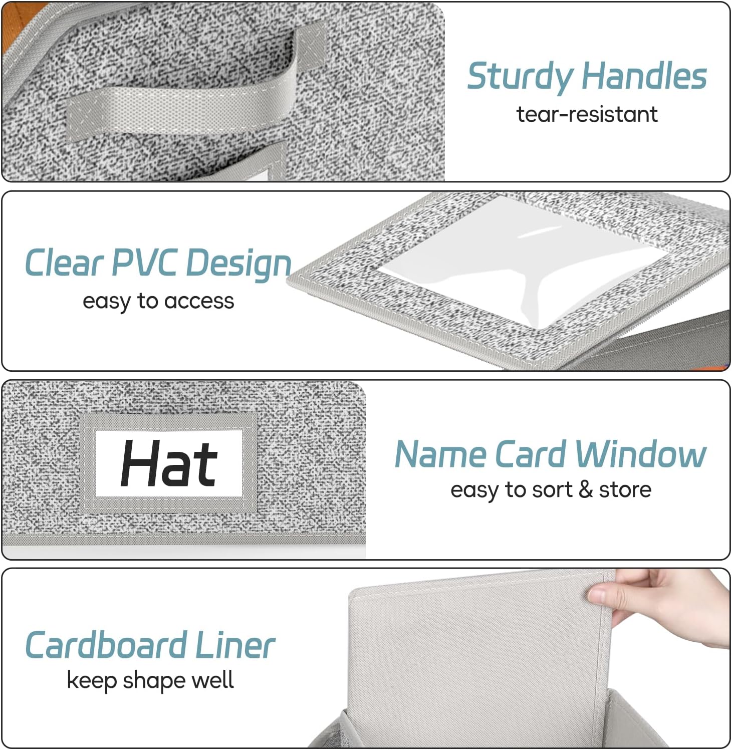 Men Accessories Organiser - AOODA 2 PCS Stackable Hat Storage