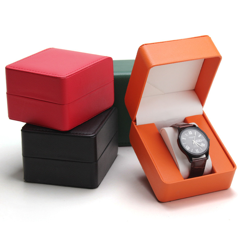 Men Accessories Organiser - Watch Storage Box PU Single Watch