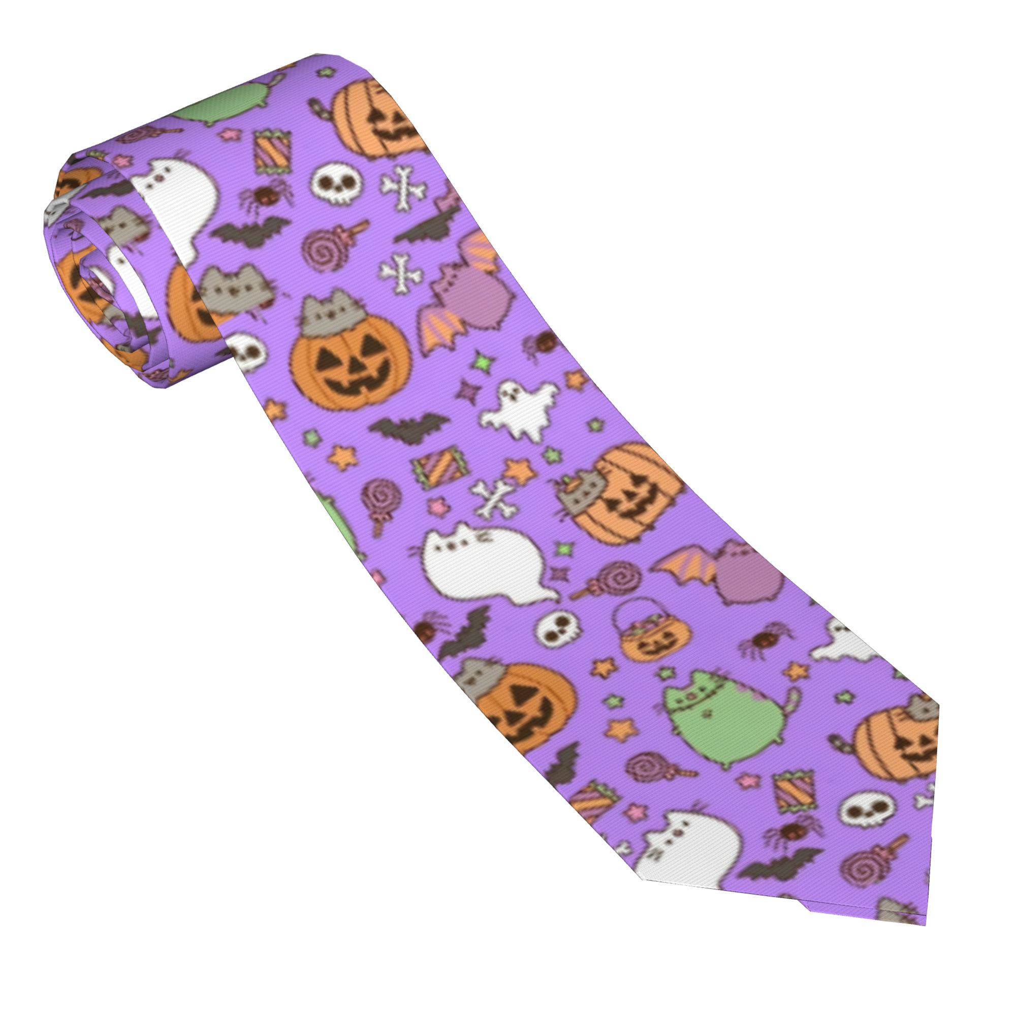 Men Accessories To Wear - Cute Cats P-Pusheencats Gifts Necktie Slim