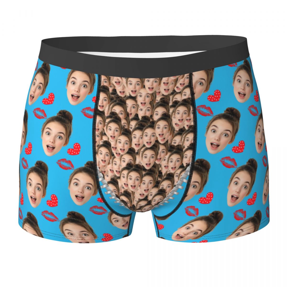 Men Accessories Photos - Custom Zip Personalized Face Photo Face