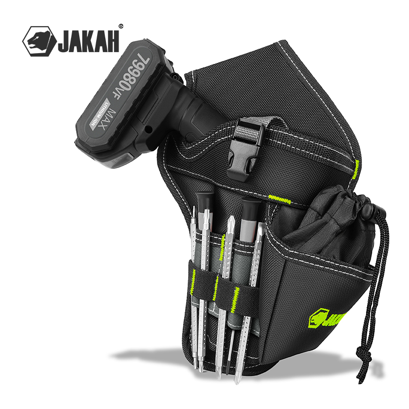 Men Accessories Organiser - JAKAH Electrician Tool Pouch, Premium Professional