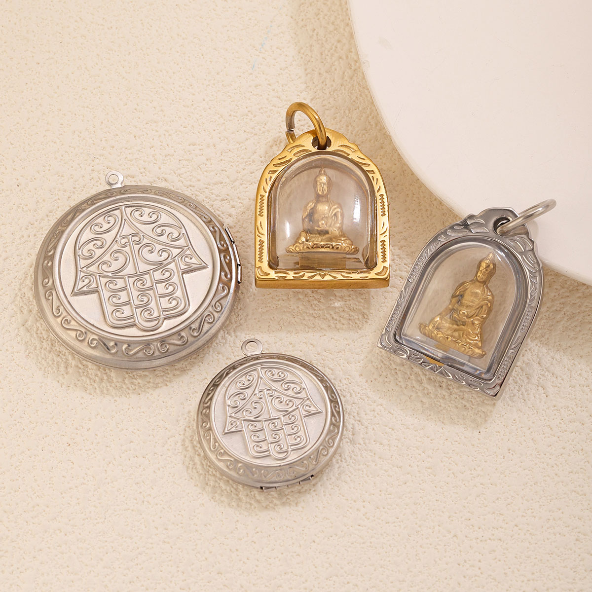 1/2pcs Photo Frame Charms 18K  - đánh giá và giá Men Accessories Photos