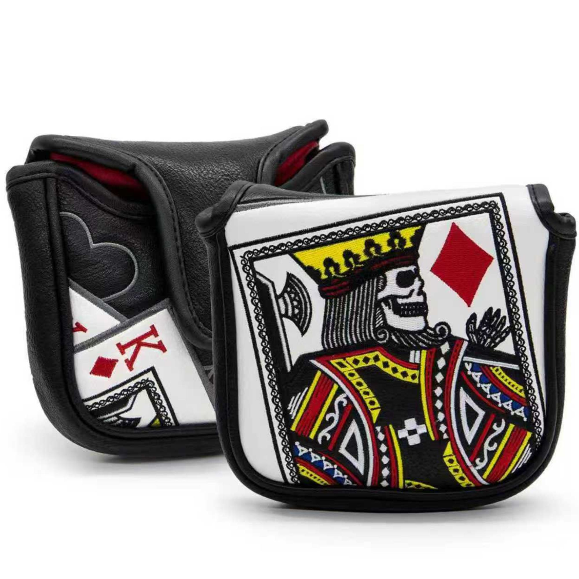 King Of Hearts Embroidered Mal - đánh giá và giá Men Accessories Style
