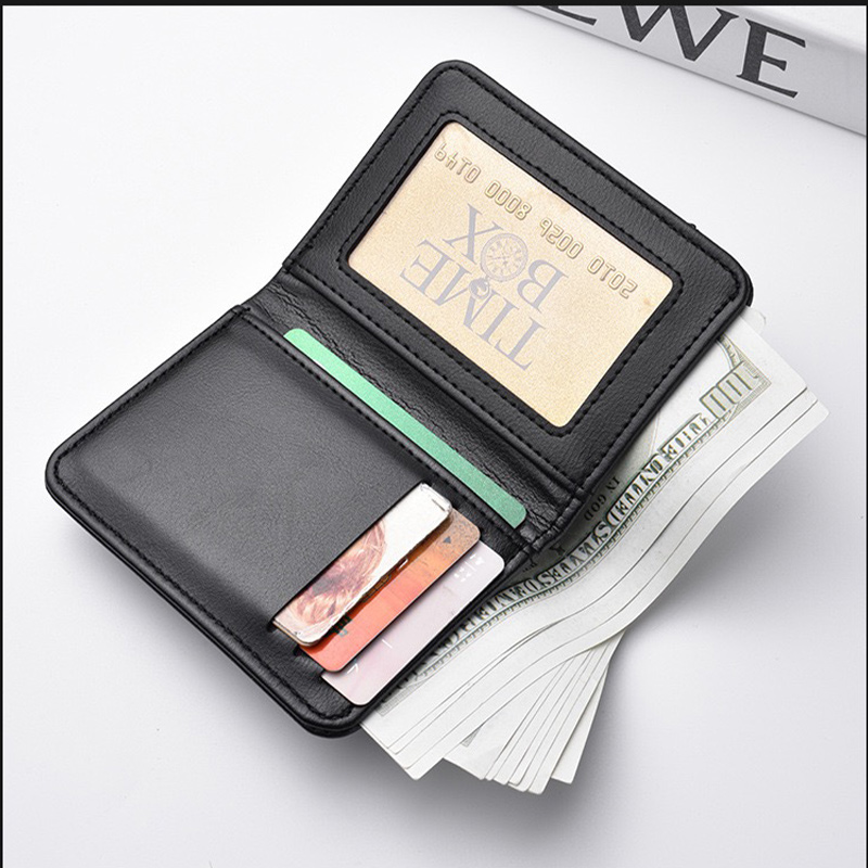 Leather Ultra-thin Mini PU Car - đánh giá và giá Men Accessories Organiser