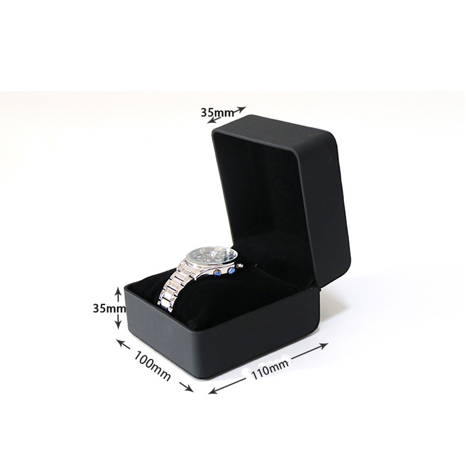 Lnofxas Black Single Watch Gif - đánh giá và giá Men Accessories Organiser
