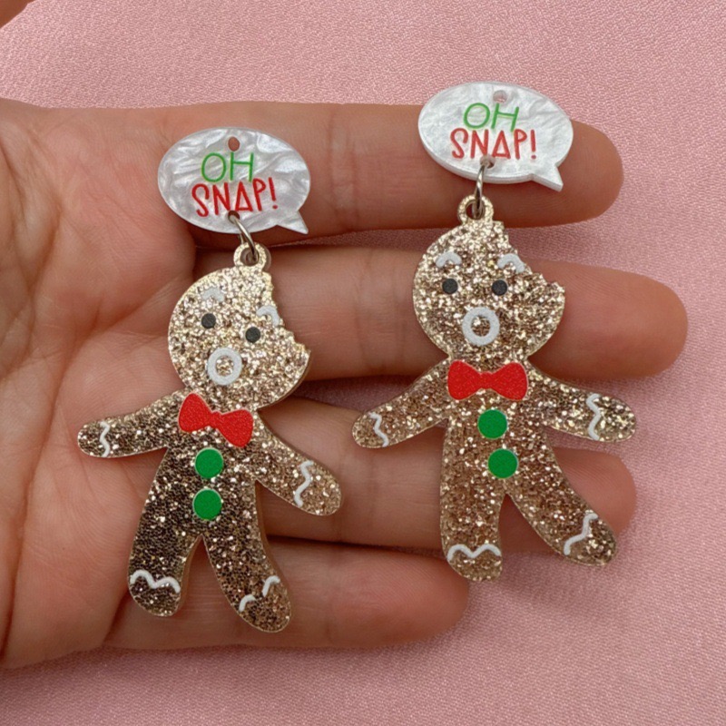 10pcs Cute Christmas Gingerbre - đánh giá và giá Men'S Mens Accessories