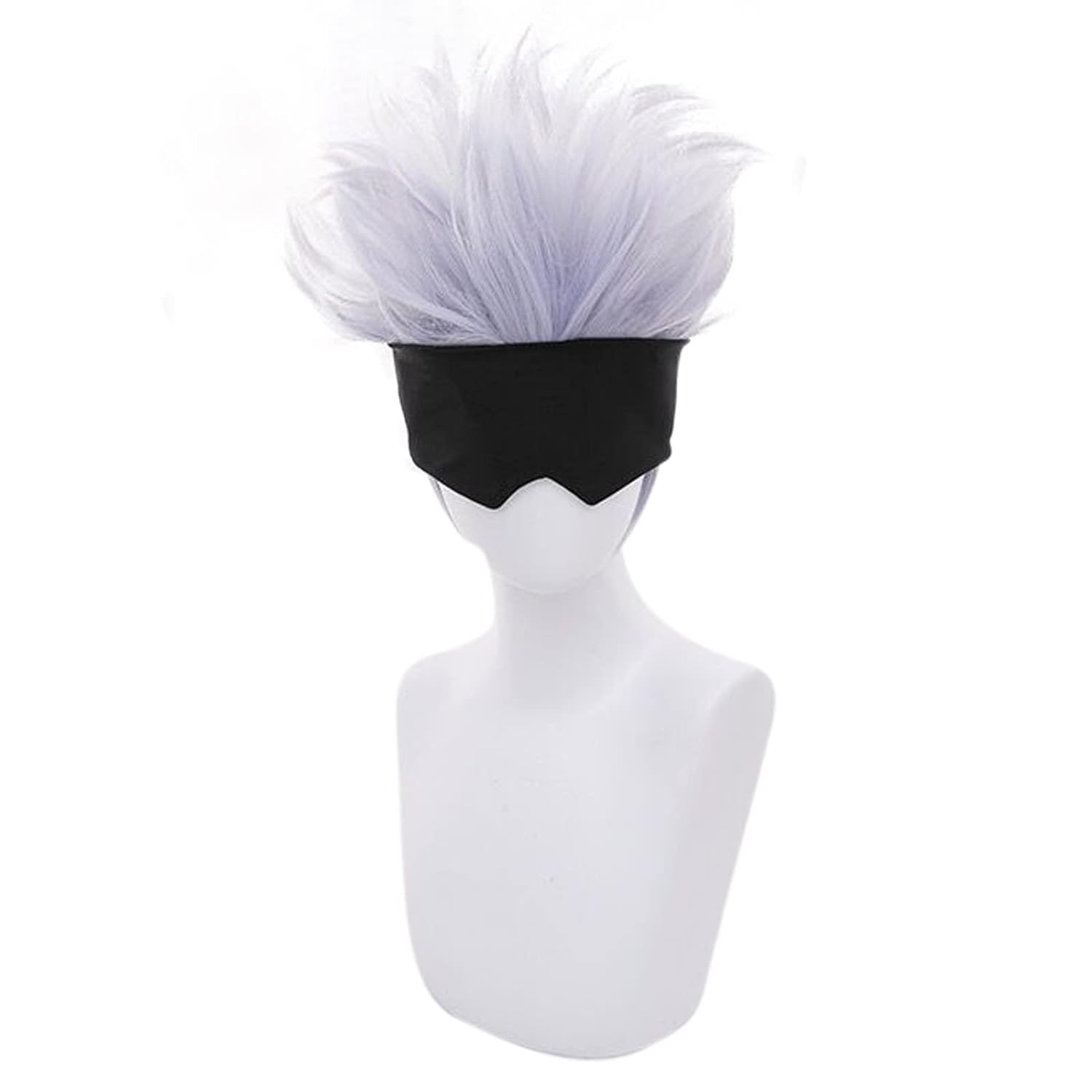 Black Blindfold + Short Wavy C - đánh giá và giá Men Accessories Silver