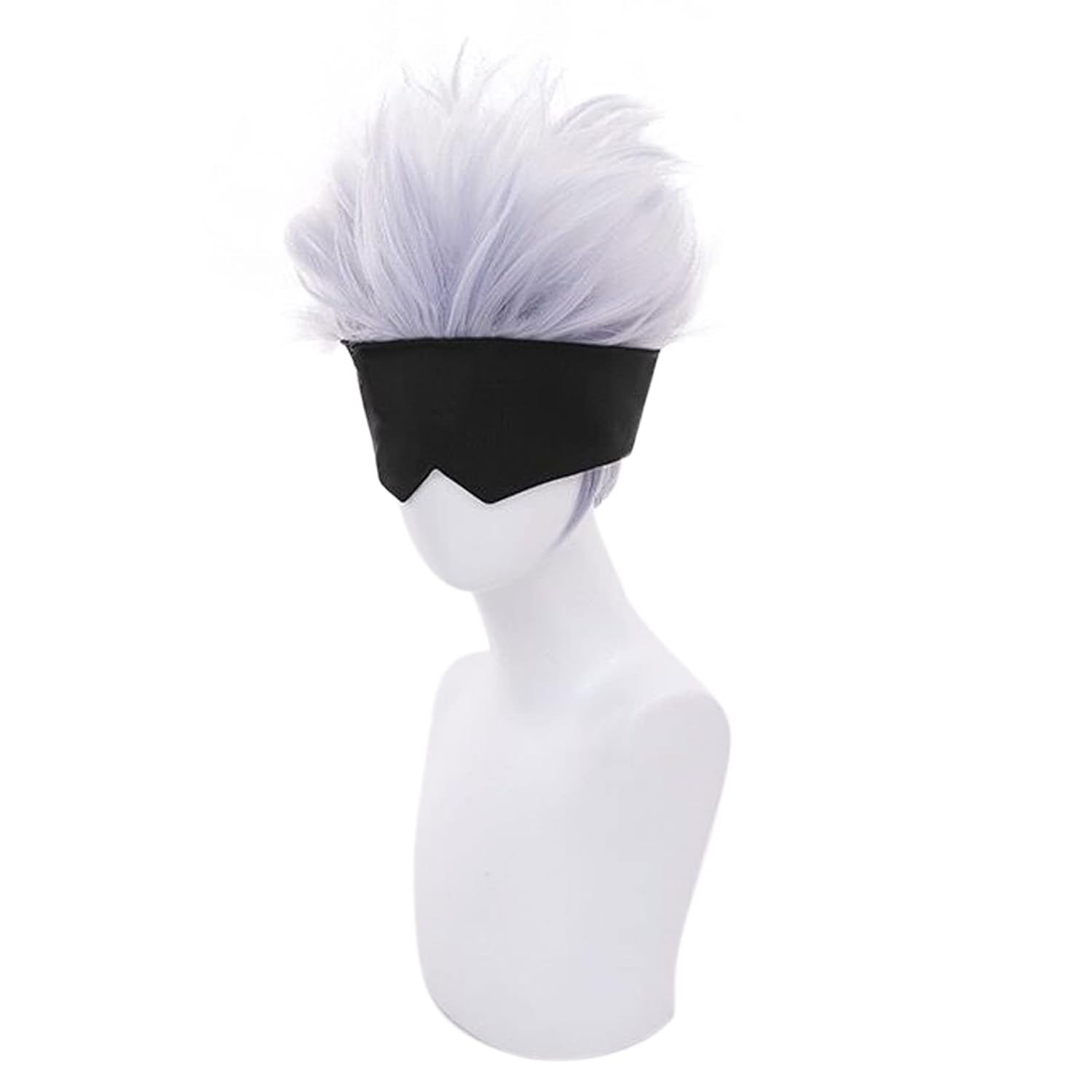 Black Blindfold + Short Wavy C - đánh giá và giá Men Accessories Silver