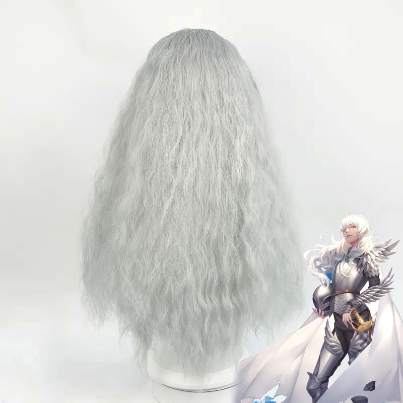 Anime Game Berserk Cosplay Wig - đánh giá và giá Men Accessories Silver