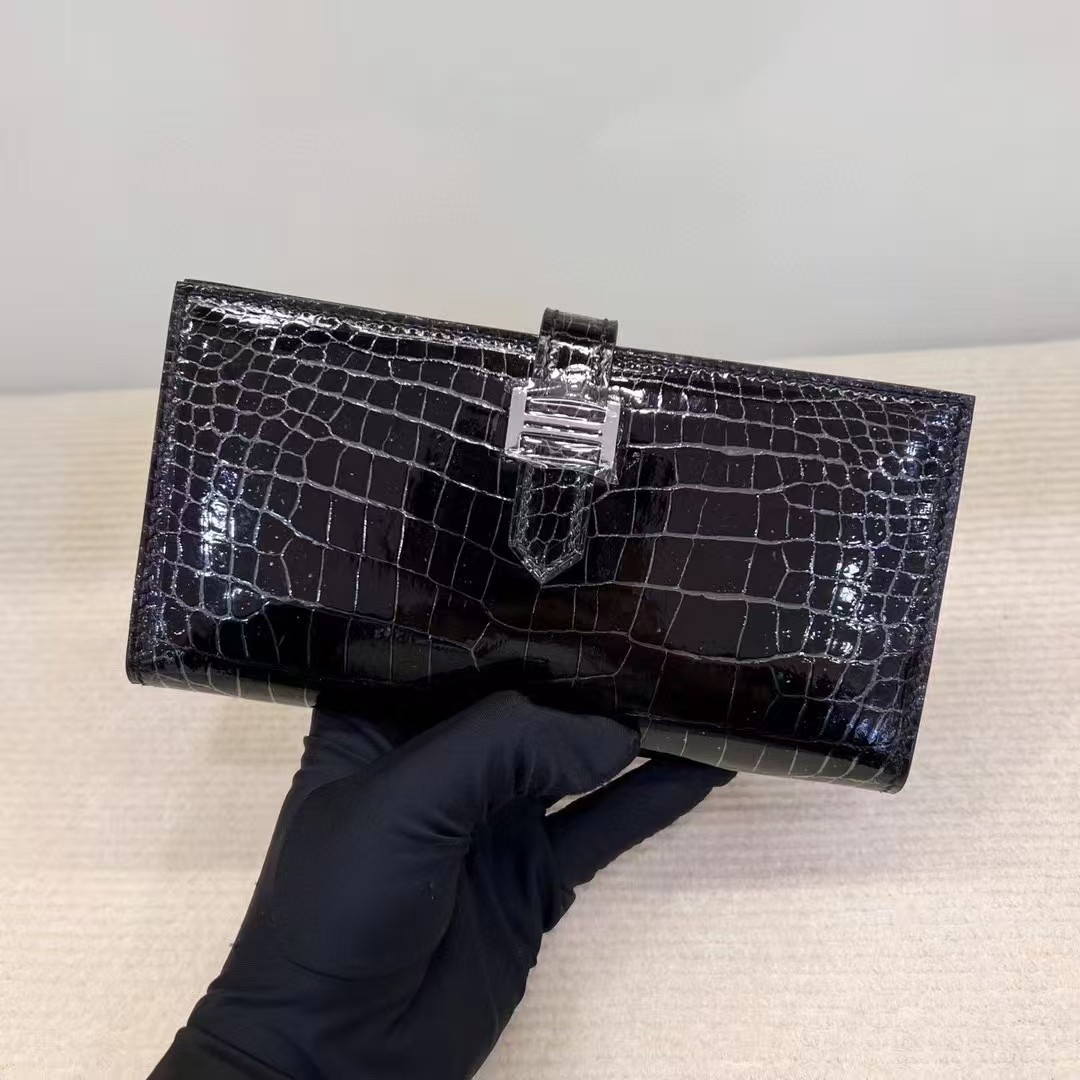 High Glossy Genuine Crocodile  - đánh giá và giá Men Accessories Photos