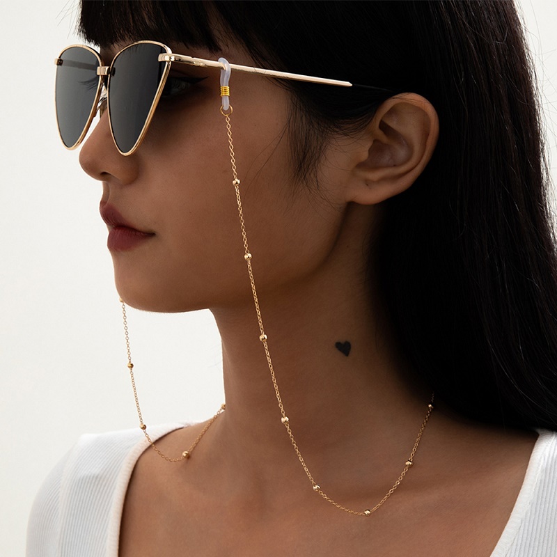 Mask Sunglasses Chains for Wom - đánh giá và giá Men Accessories Silver