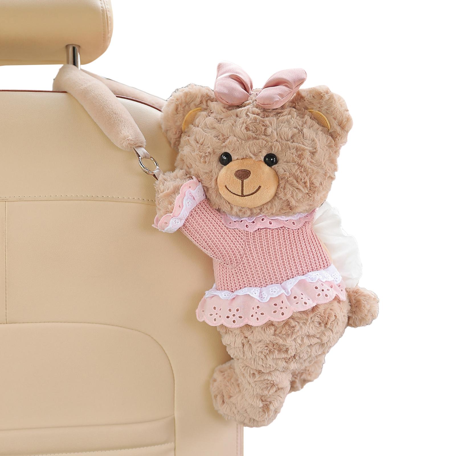 Car Tissue Box Bear Cartoon Ha - đánh giá và giá Men Accessories Organiser