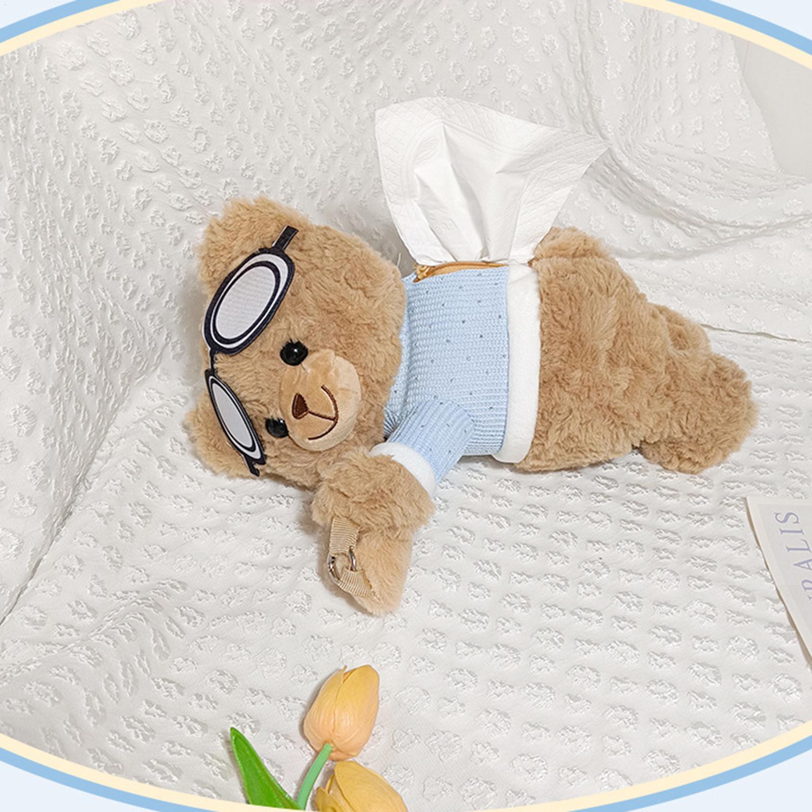 Car Tissue Box Bear Cartoon Ha - đánh giá và giá Men Accessories Organiser