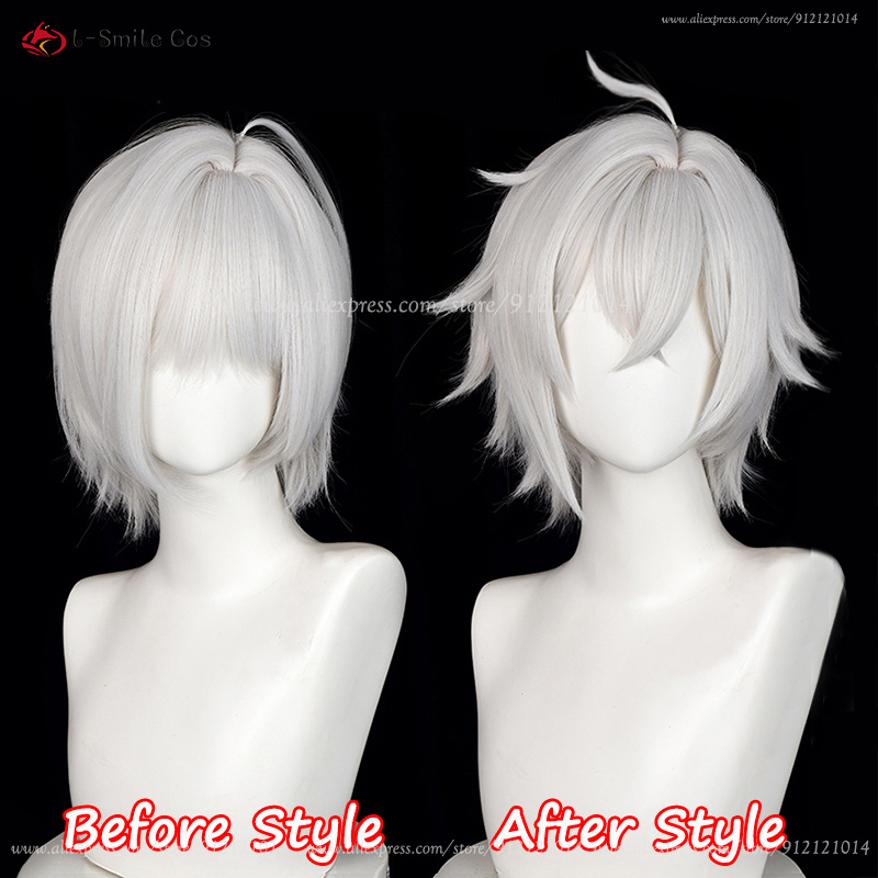 ZZZ Seth Lowell Cosplay Wig 30 - đánh giá và giá Men Accessories Silver