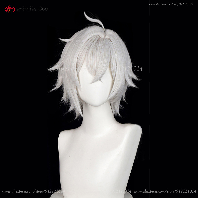 ZZZ Seth Lowell Cosplay Wig 30 - đánh giá và giá Men Accessories Silver