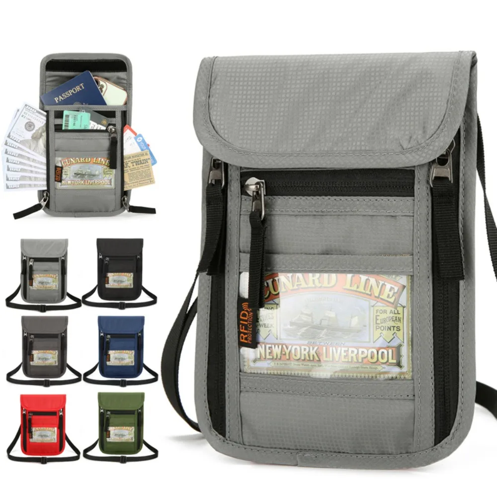 RF ID Blocking Travel Neck Wal - đánh giá và giá Men Accessories For Neck