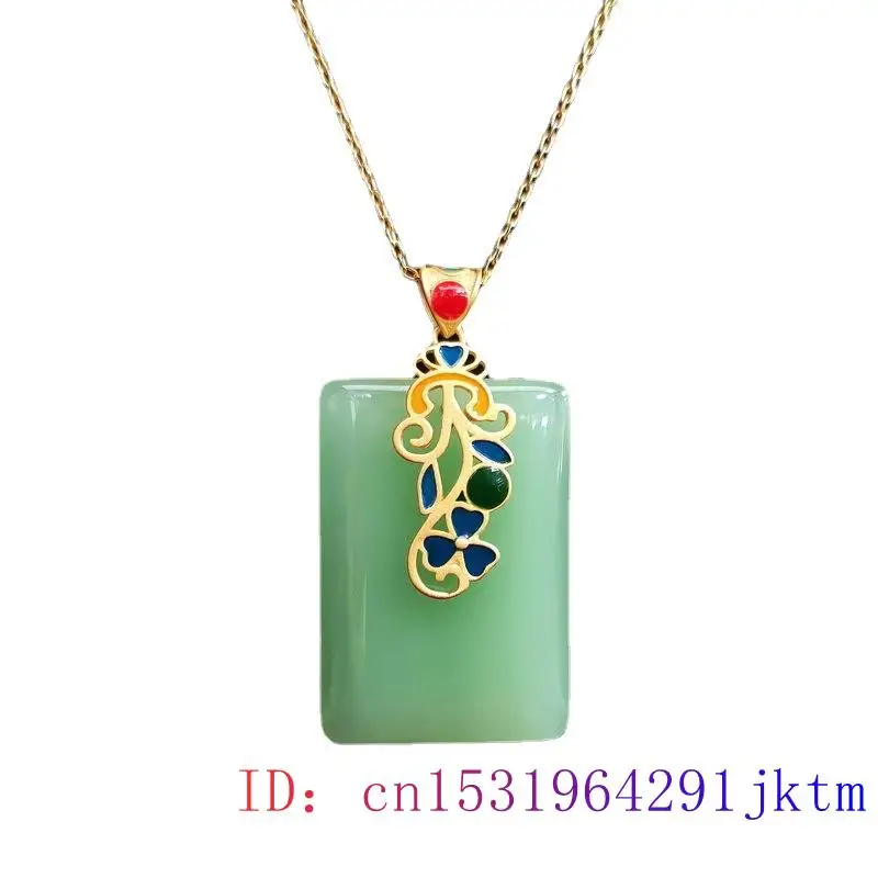 Mặt Dây Chuyền Ngọc Bích Cổ Bù - đánh giá và giá Men Accessories Silver