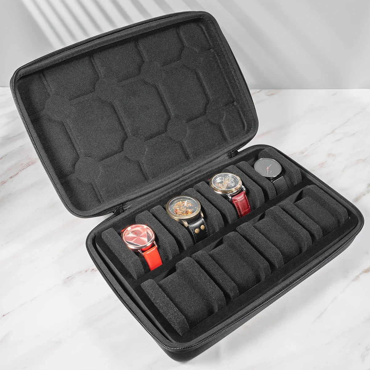 Watch Box Organizer for Men or - đánh giá và giá Men Accessories Organiser