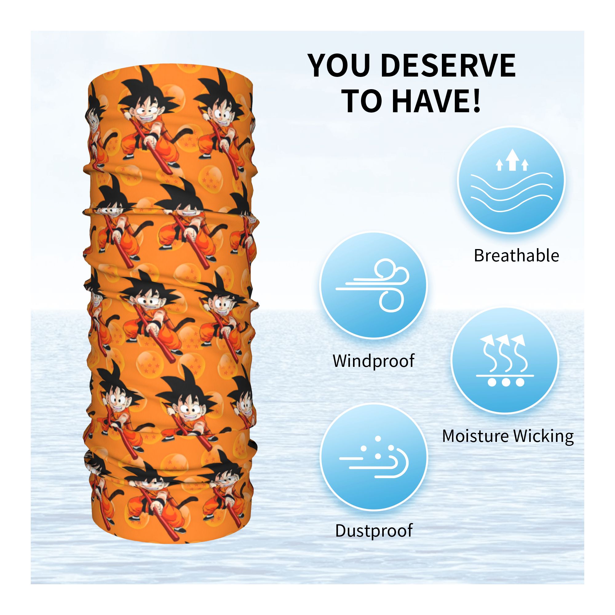 Custom Goku Anime Bandana Neck - đánh giá và giá Men Accessories For Neck
