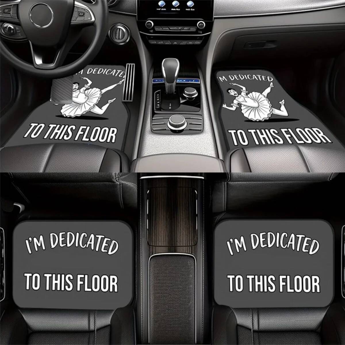 4Pcs Anti-Slip Car Floor Mats  - đánh giá và giá Men'S Accessories Vans