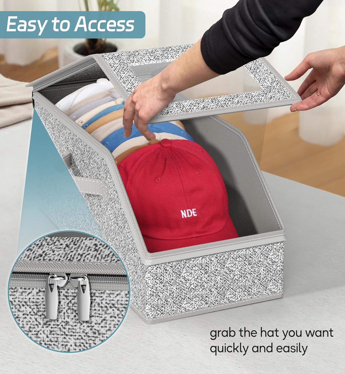AOODA 2 PCS Stackable Hat Stor - đánh giá và giá Men Accessories Organiser