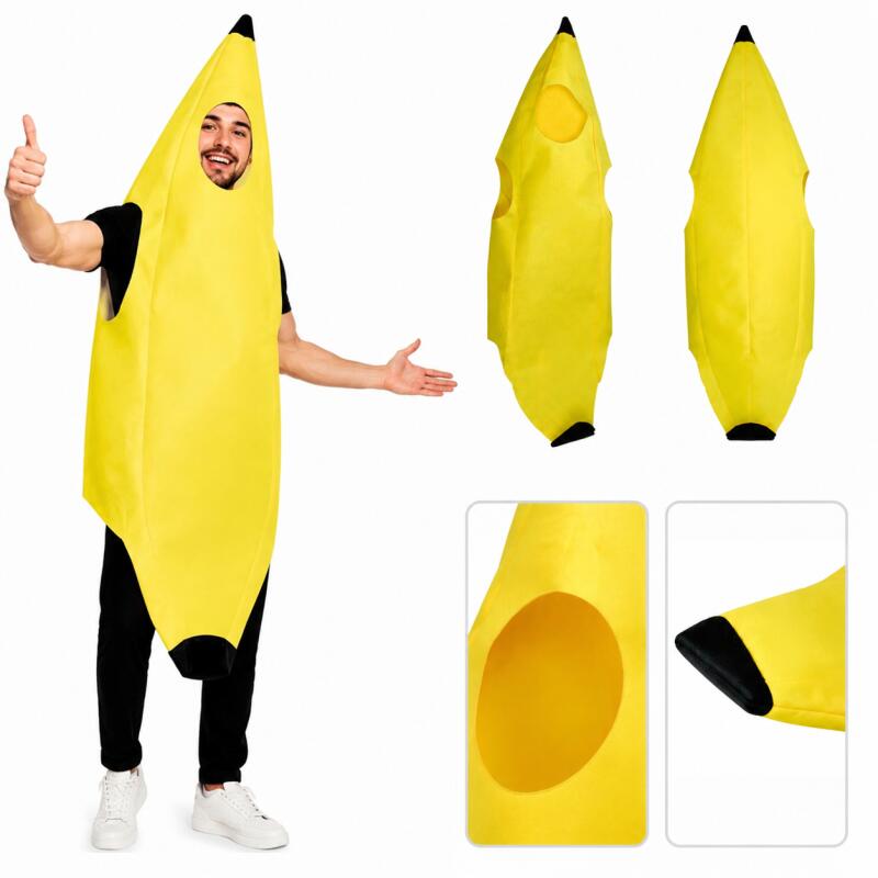 Adult Banana Costume Funny Fru - đánh giá và giá Men Accessories Style