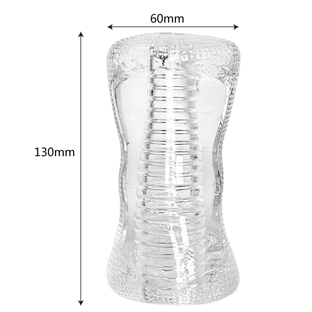 13cm Male Masturbator Transpar - đánh giá và giá Men'S Vegan Accessories