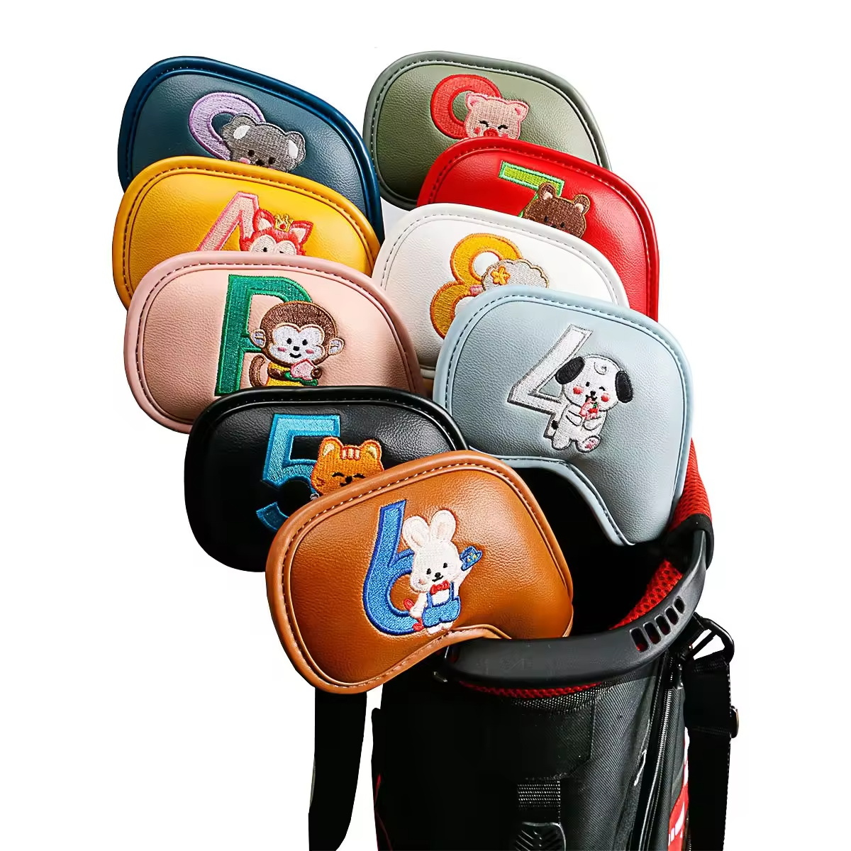 9Pcs Cute Cartoon Animal Golf  - đánh giá và giá Men Accessories Style