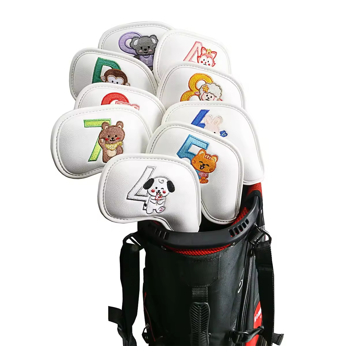 9Pcs Cute Cartoon Animal Golf  - đánh giá và giá Men Accessories Style