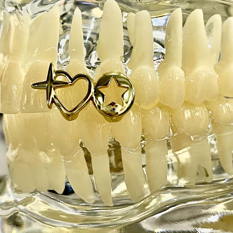 Punk Hip Hop Hollow Heart Teet - đánh giá và giá Men Accessories Silver