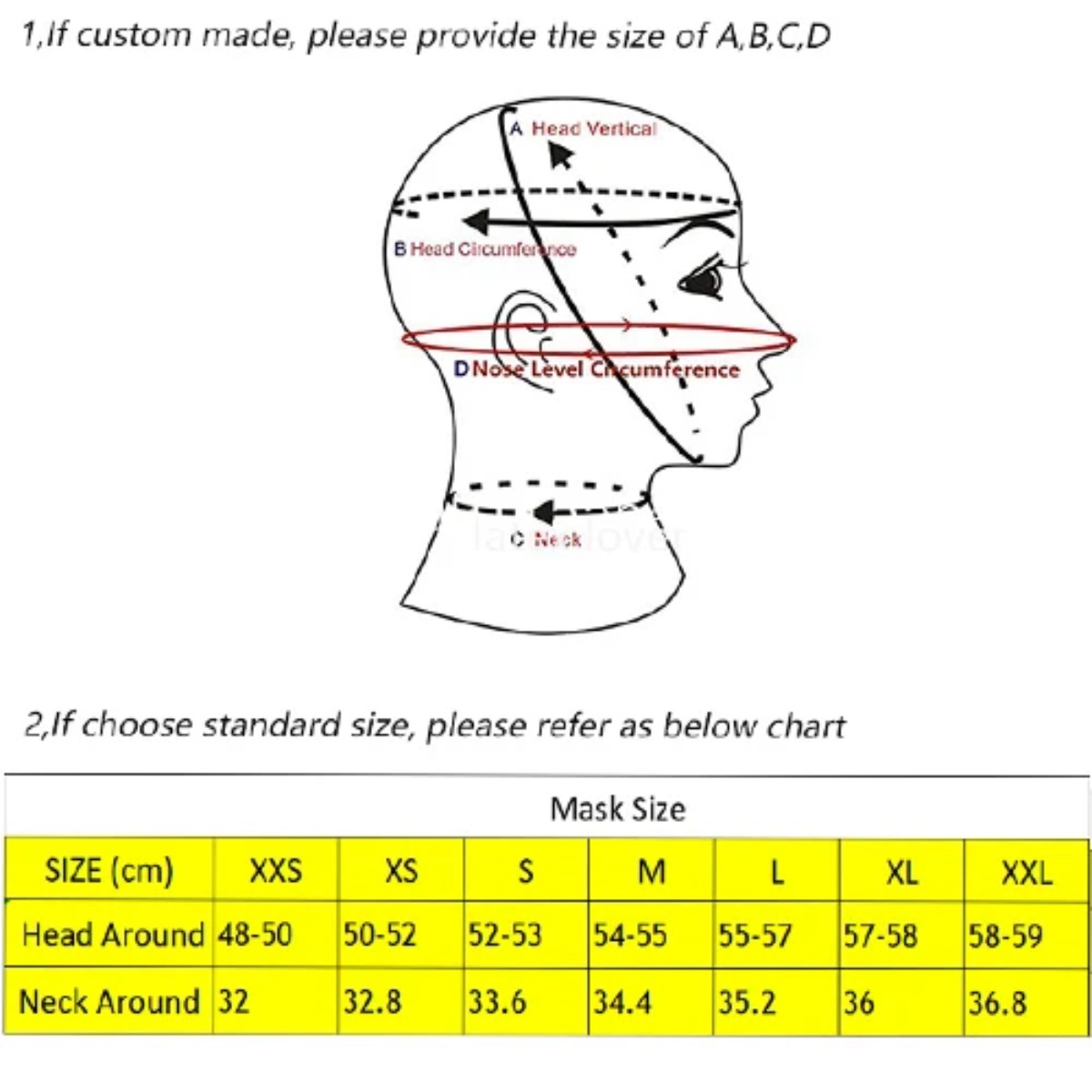 Latex Mask Rubber Hood Handmad - đánh giá và giá Men Accessories To Wear