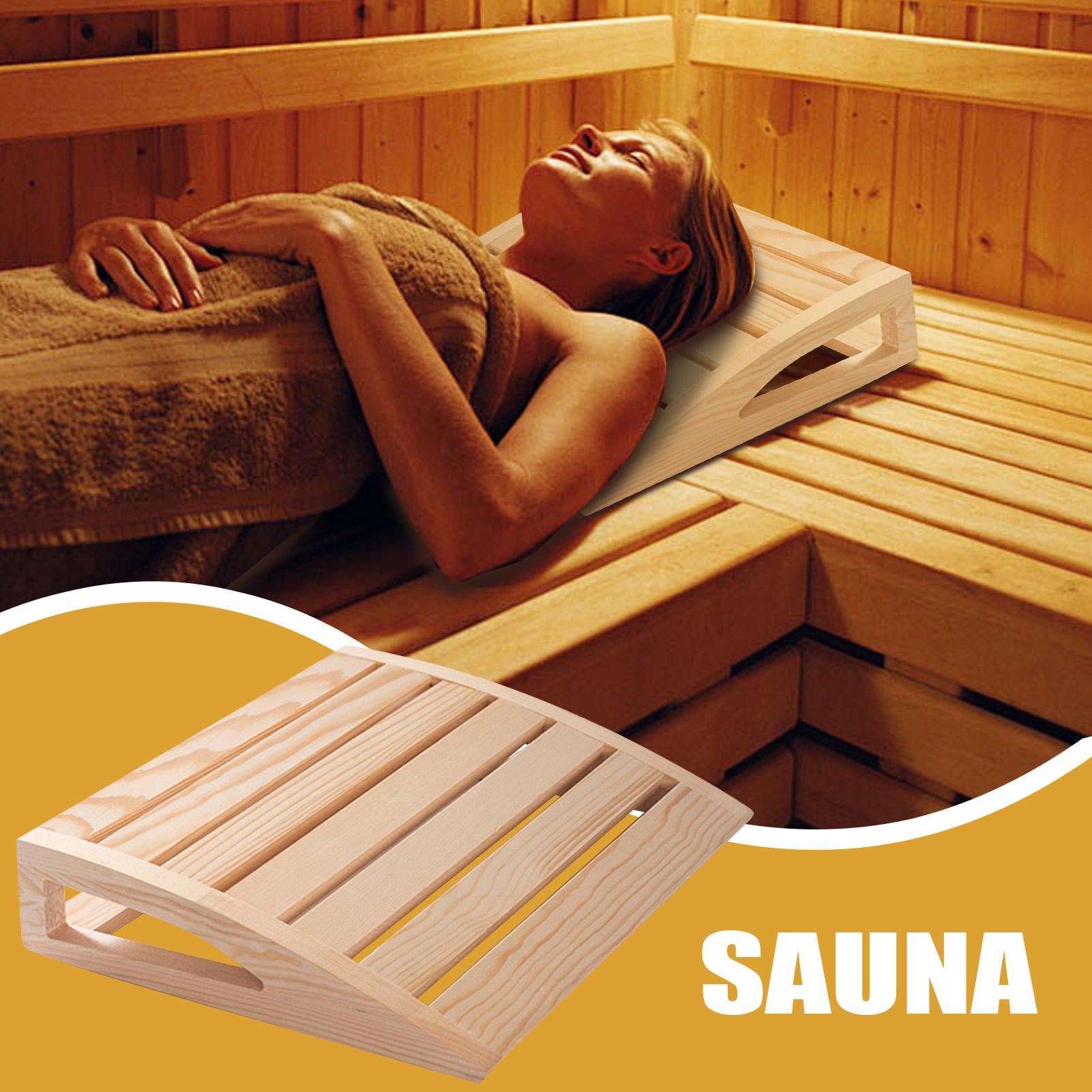 Wooden Sauna Headrest Handmade - đánh giá và giá Men Accessories For Neck
